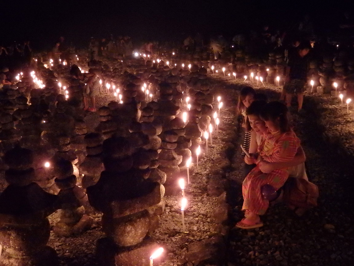 引接寺 万燈供養