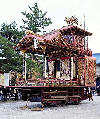 長浜曳山まつり(山車)鳳凰山