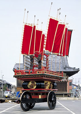 長浜曳山まつり(山車)長刀山