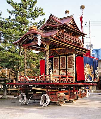長浜曳山まつり(山車)翁山