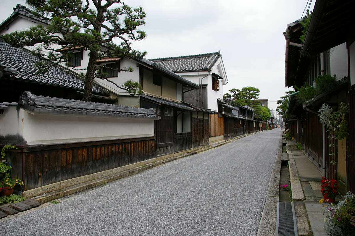近江商人の町並み(新町通り)