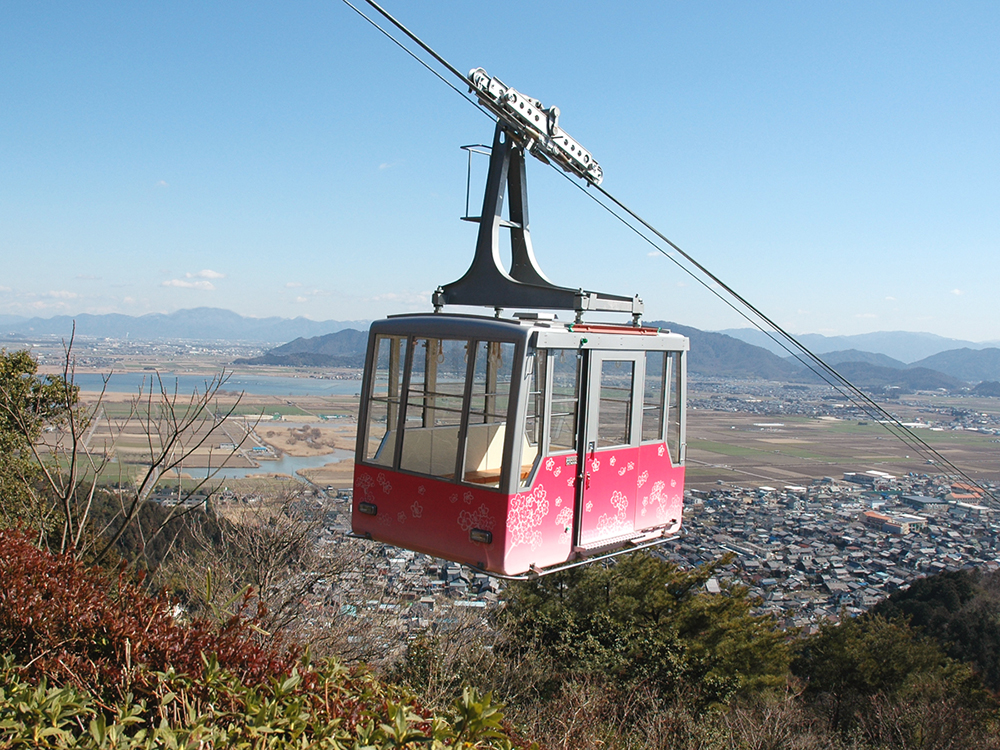八幡山ロープウェー(琵琶湖国定公園)