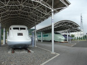 新幹線高速試験車両保存場